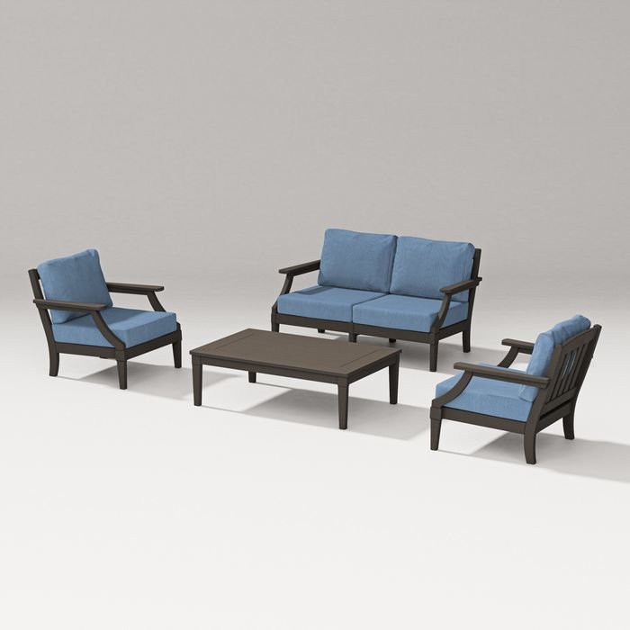 Estate Lounge 4-piece Loveseat Set