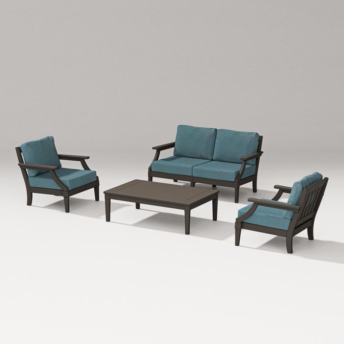 Estate Lounge 4-piece Loveseat Set