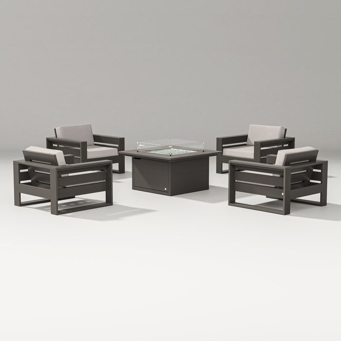 Latitude 5-piece Lounge Fire Table Set