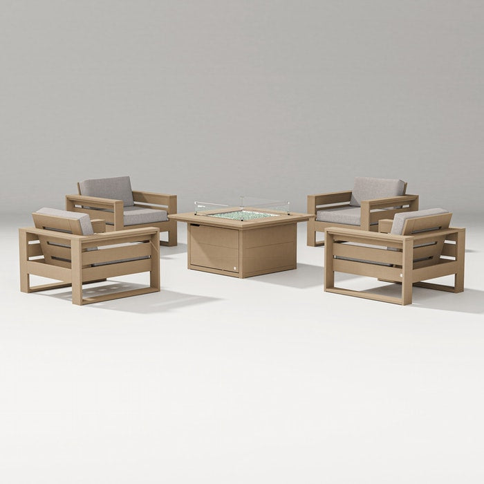 Latitude 5-piece Lounge Fire Table Set