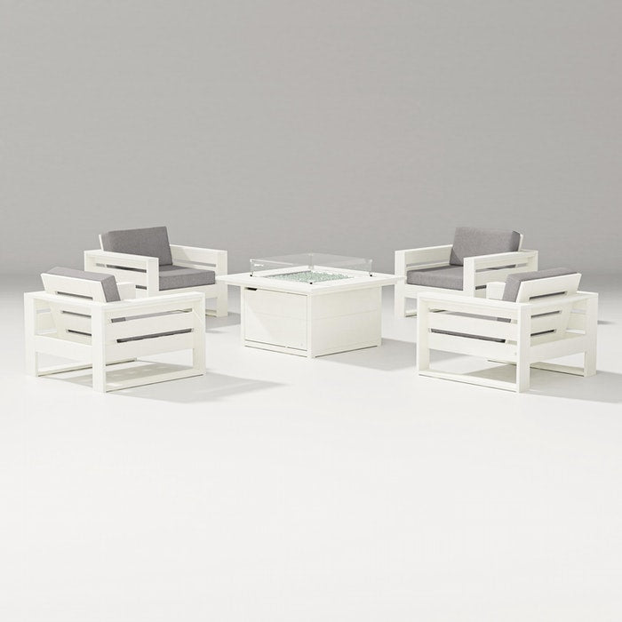 Latitude 5-piece Lounge Fire Table Set