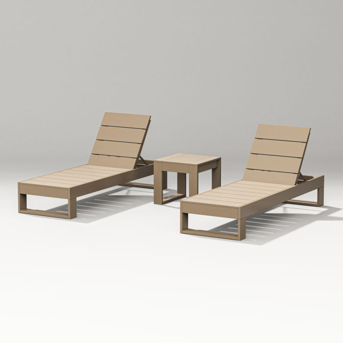 Latitude 3-piece Lounge Chaise Set