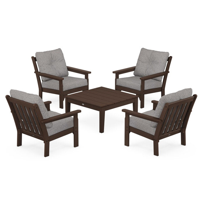 Vineyard 5-Piece Deep Seating Conversation Set