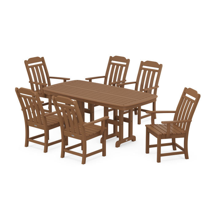 Country Living Arm Chair 7-Piece Dining Set