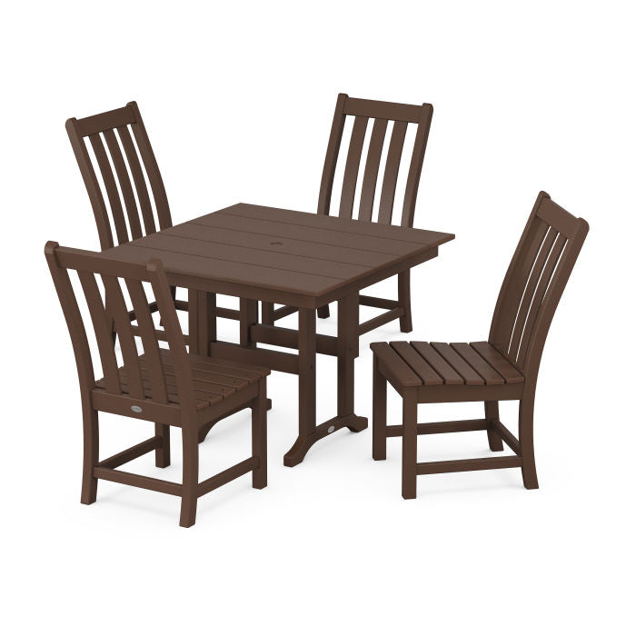 Vineyard Side Chair 5-Piece Farmhouse Dining Set