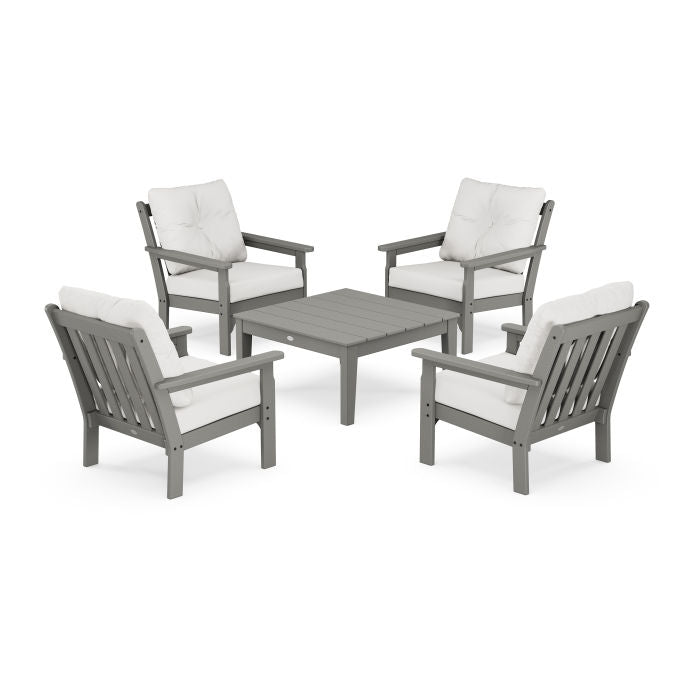 Vineyard 5-Piece Deep Seating Conversation Set